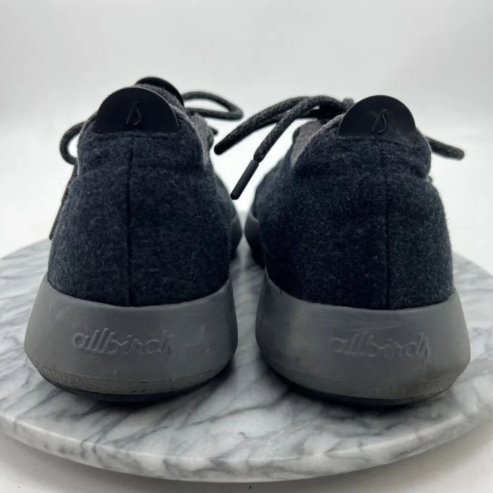 Allbirds Wool Runners Mens 11 Charcoal Black Low Top Lightweight Sneaker Shoe